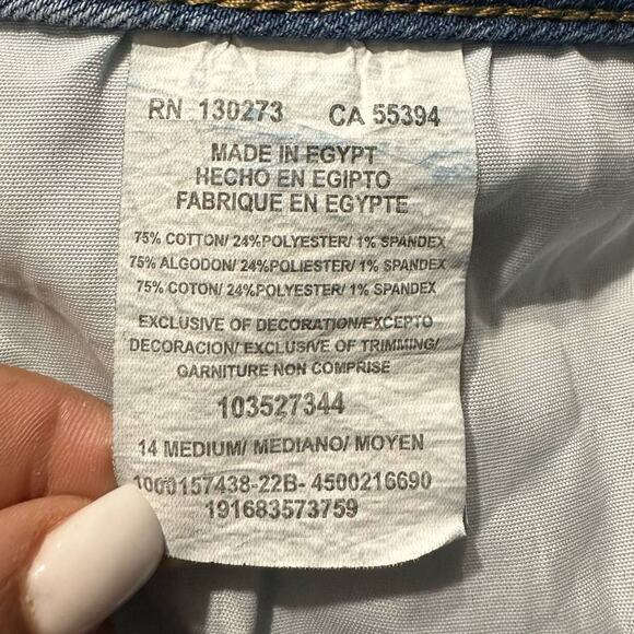 Lee Women's Slim Fit Skinny Leg Midrise Jean Women's 14 Light Wash - Picture 6 of 8